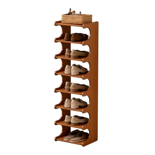 Étagère chaussures réglable 8 couches E-SD : structure sur pied modulable