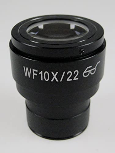 Ocular micrométrico KERN OBB-A1523 Hwf 10× con campo de 22.0 mm y ajuste óptico