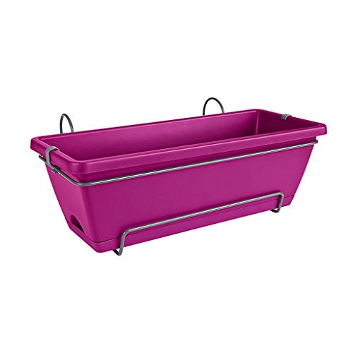 YUXINYAN Balkon Eisen hängende Blumentöpfe Balkon Garten pflanzer,...