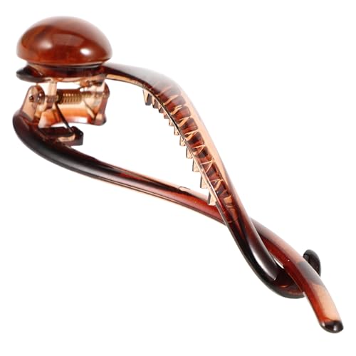 TEHAUX 一字型ヘアクリップ レディース用 軽量コンパクト 髪留め ツイストデザイン しっかり固定 パーティーや普段使いに適したヘアクラン