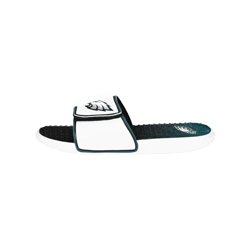 Image of FOCO mens Nfl Primary Team Logo Gradient Gel Slide Sandals