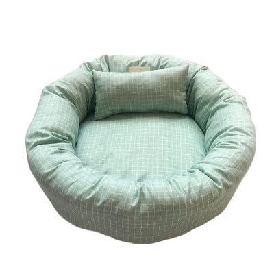 Movni 四季通用ペットベッド 萌ペット動物形状 シンプルカワイイスタイル 犬猫兼用 折りたたみ可能で柔らか快適 ペット用寝具