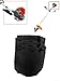 4 Pack Waterproof Dustproof Engine Covers for String Trimmer Nylon Protection Accessories Black Pulling Rope Design Fit Outdoor Power Equipment