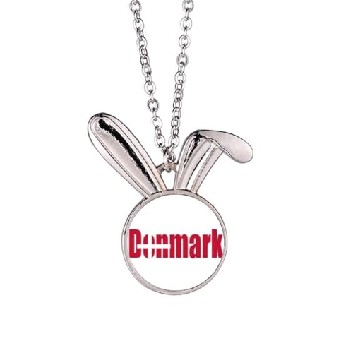 Collier drapeau Danemark nom de lapin gravé idéal pour les expositions et séances photo