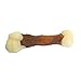 Interpet NFR001PEU Nylabone Kauspielzeug für extreme Kauer, Oberschenkelknochen - Rindergeschmack, M
