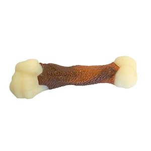 Nylabone Power Chew Femur Bone Rawhide Alternative Nylon Chew Toy for Dogs, Dog Toys for Aggressive Chewers, Beef, Medium/Wolf (1 Count) Nylabone Power Chew Femur Bone Rawhide Alternative Nylon Chew Toy for Dogs Dog Toys for Aggressive Chewers Beef MediumWolf 1 Count