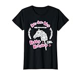 Steckenpferde Hobby Horse Teenager Reiten Springen Horsing T-Shirt, Damen, Schwarz, XS