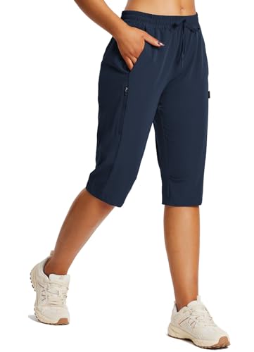 Baleaf Women's 15 Hiking Cargo Shorts