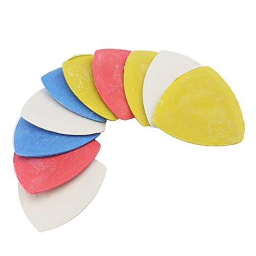 ULTECHNOVO 10 PeÃ§as Coloridas Tecido Giz Alfaiates Marcadores ApagÃ¡veis â€‹â€‹Costura Pintura PÃ³