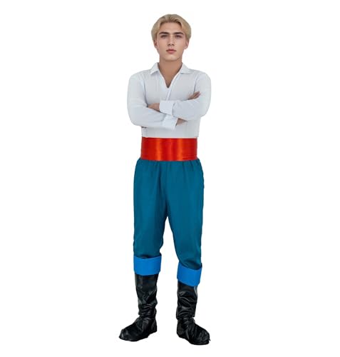 Disfraz Completo Prince Eric para Hombre miniatura 2