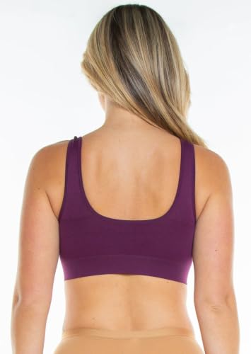 Image of Ahh By Rhonda Shear Women's plus-size Ahh Seamless Leisure Bra