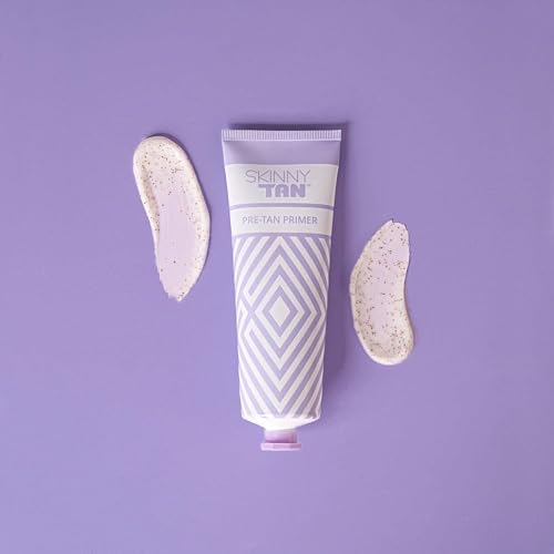 Skinny Tan Pre-Tan Primer - Natural Streak-Free Self Tan Results With Skin Exfoliator, Vegan & Cruelty Free, 125ml - Image 3