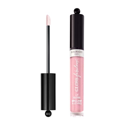 Bourjois Gloss Fabuleux, Lucidalabbra Effetto Balm Ultra Brillante e Idratante Fino a 24 Ore, 03 Rose Charismatic