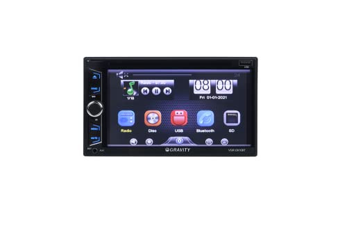 Gravity D910BT Radio Para Auto Double Din 6.2" Pantalla miniatura 4