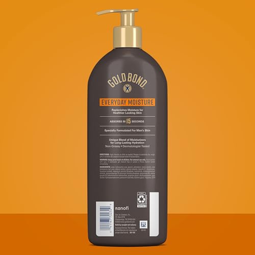 Gold Bond Men's Essentials Daily Body & Hand Lotion for Men, 24 oz - image 3