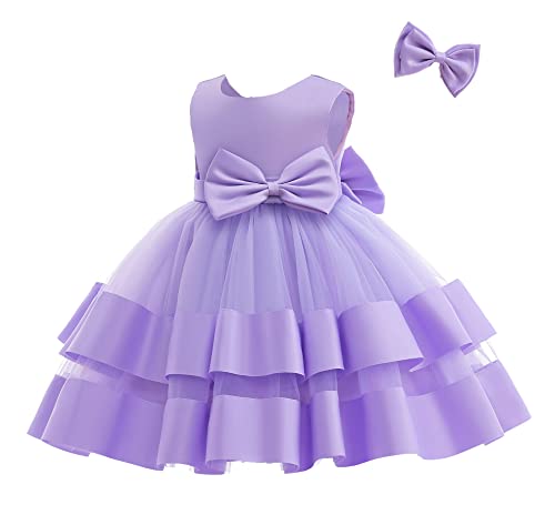 CMMCHAAH 0-6 Years Baby Girls Pageant Dress Toddler Formal Backless Wedding Bridesmaid Dresses2