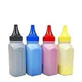 Conçu for les applications de recharge de poudre de toner couleur 50 g x 4.