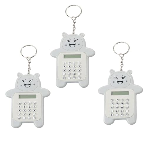 Calculadoras de oso SHINEOFI en lote de 6 unidades para regalos de cumpleaños y detalles escolares