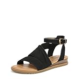 Blowfish Malibu Femme Balana Sandale Plate, Noir, 38 EU
