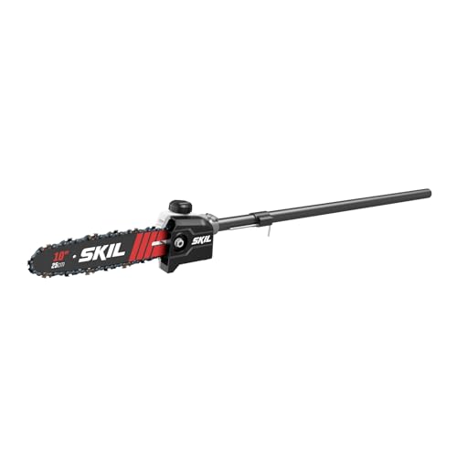 SKIL PWR CORE 40 40V Multi-Head System 10-Inch Pole Saw Attachment Compatible with PLT1500C-10 & PSS1200C-10 - PPS1000