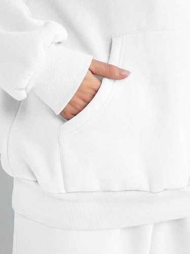 Image of AUTOMET Womens 2 Piece Lounge Sweatsuit Fall Fashion Matching Sweat Sets | Oversized Fall Hoodies & Baggy Jogger Sweatpants Fashion 2026 Outfits