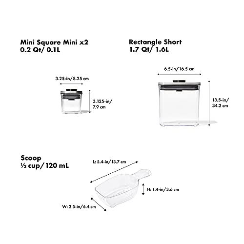OXO SteeL 12-Piece POP Container Set