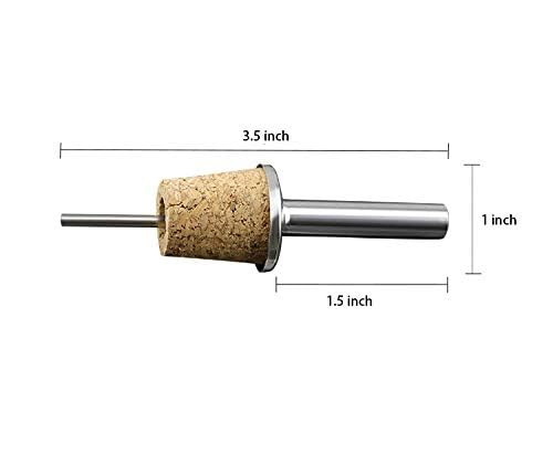 BarConic Plastic Pourer for Liquor Bottles - Black Colored Coded - Pack of 12