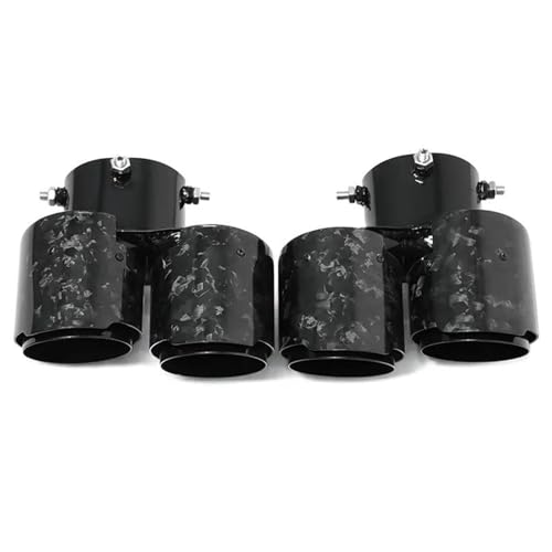 Embout d'échappement quad en carbone pour BMW 840i G14 G15 G16 avec finition luxe en acier inox