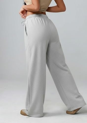 Image of dockstreet Straight Wide fit Long Length Open Bottom Jogger for Women /Trending Multi Pocket Style, Relaxed Casual Pants for Women