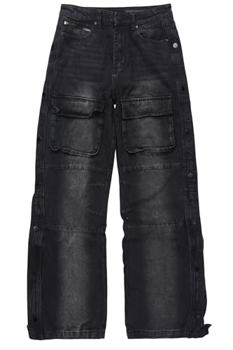Men's Yuri Stacked Cargo Flare Jean2