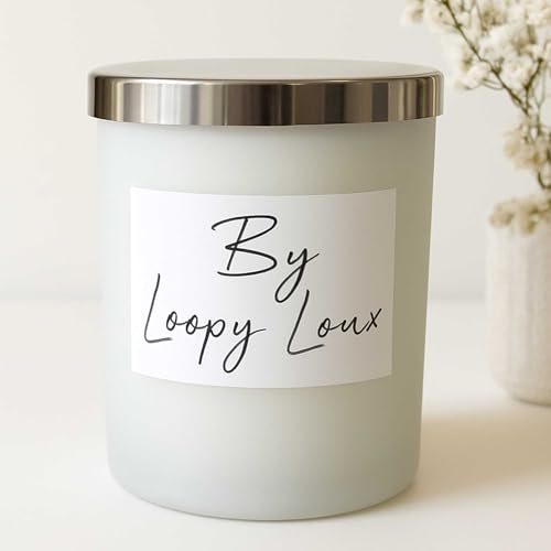 Snow Angel Kerze, handgegossen, mit hohem Duft, 20 cl