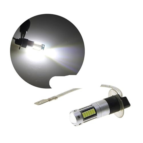 Antibrouillard ampoule H3 LED auto feux de jour visibilité 12V