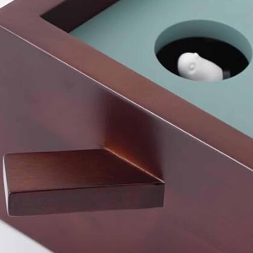 SNAPPSY Chiming Cuckoo Clock with Pendulum Kitchen Home Decoration Wooden Wall Clock Peacock Blue