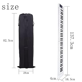 Piano électrique Pliable 88 Touche – Épissage Et Pliage Piano Electronic Piano Piano Keyboard Instruments De Piano pour… - Les Beatles, Paul McCartney, John Lennon, RIngo Starr, George Harrison Piano électrique Pliable 88 Touche - Épissage Et Pliage Piano Electronic Piano Piano Keyboard Instruments De Piano pour… – Image 2