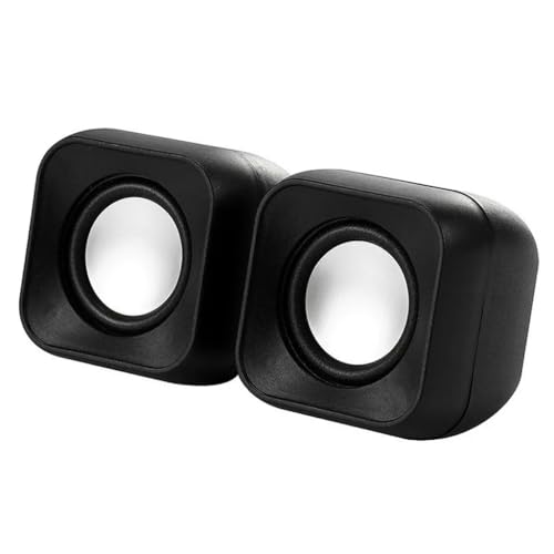 Altavoz con cable para teletrabajo y ocio en ordenador de escritorio mini audio con subwoofer