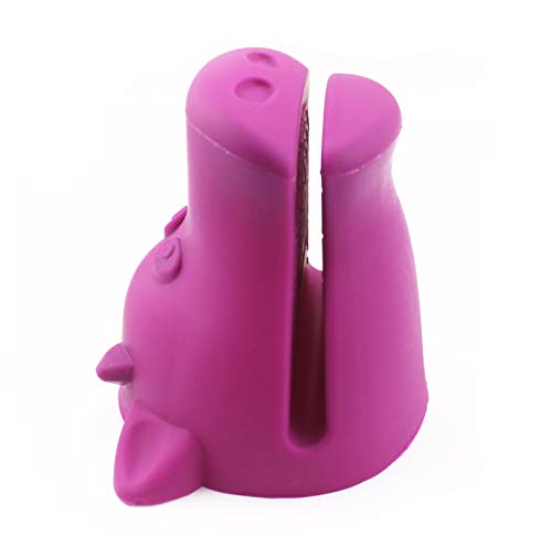 Sililids Safari Pot Holder. One Purple Animal Pot Holder. Ridged Pinch Grip. Adult Size. Pure Silicone withstands extreme heat protecting your hands in jungle style.