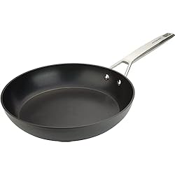 Sartenes Titanio Para Induccion MSMK Sartén antiadherente de 32 cm, sartén grande de inducción, sartén de titanio de 10 capas no tóxica con mango de acero inoxidable, calienta uniformemente, se limpia fácilmente