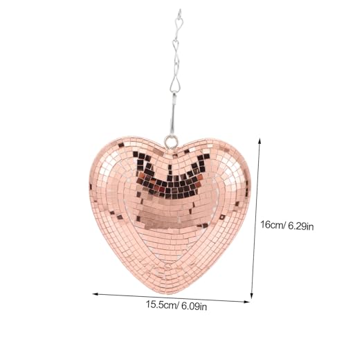 Levemolo Bola Espejada Colgante Decorativa en Cadenas para Fiestas miniatura 2
