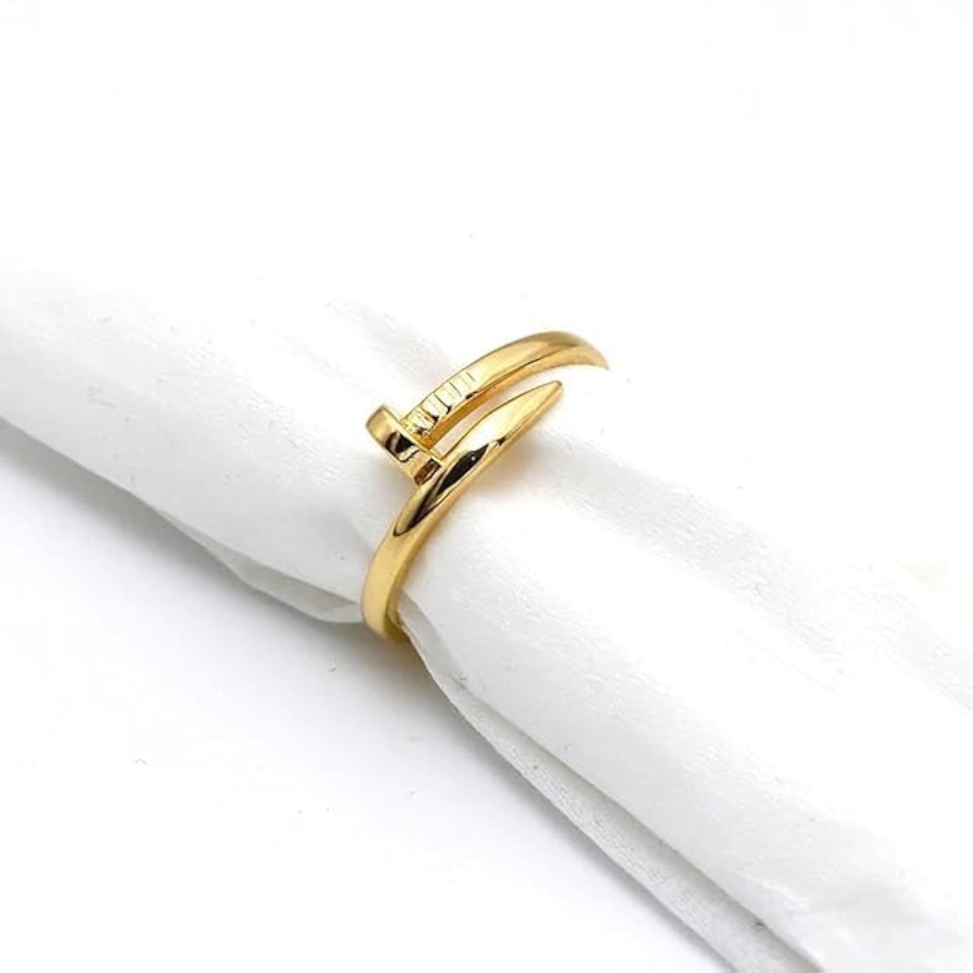 2pc Adjustable Unisex Statement Rings Set, Anti Tarnish