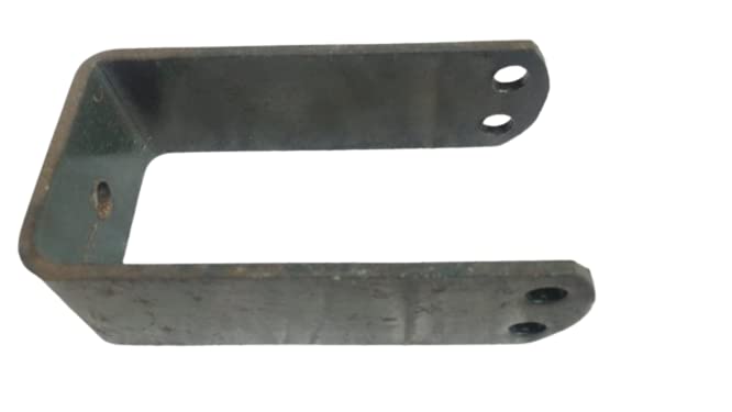 Black Iron TATA | Leyland Truck Patta Clamp Double Hole, For Automobile, Size:65x6 mm / 7 inches, Pack of Pcs. (3)-image-24