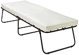 Zinus Single Folding Foam Guest Bed with Wheels