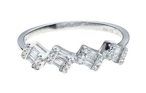 GM Jewellery Plata de ley (925/1000) plata de ley circonita