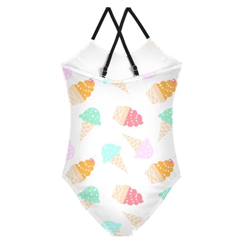 Image of CaTaKu Girls Swimsuits One Piece Bathing Suits Toddler Summer Beach Swimsuits Girls Swimwear 2-8 Years