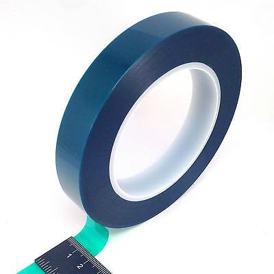 Image of High Temp Masking Supply 3 /4 inch x 72 Yards 400ºF Green Polyester PET Tape