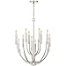 Quoizel STN5012PK Strand Large Chandelier, 12-Light, 720 Watts, Polished Nickel (31"H x 27"W)