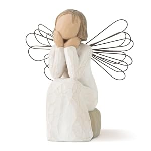 Willow Tree Angel of Caring, Sculpted Hand-Painted Figure