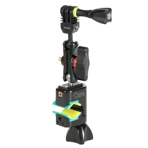 Soporte para cámara de acción ultrarresistente con agarre modular Cero SLS