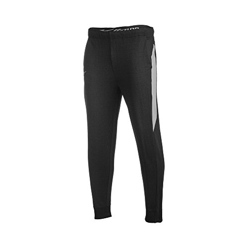 Mizuno Elite Training Pant, Black/Grey, Large