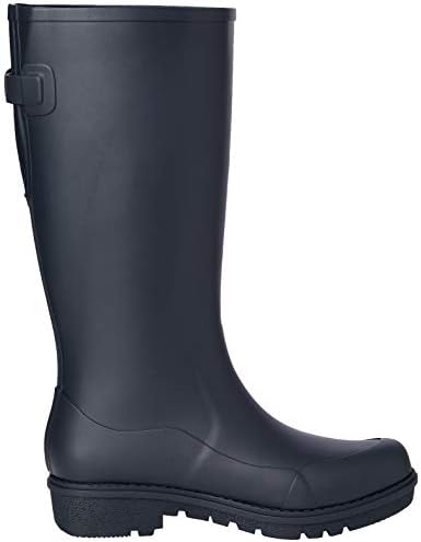 FitFlop Women's Wellington Boots Rain, Midnight Navy, 10 | Image 5