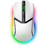 Razer レイザー Cobra Pro (White Edition) 没入感を高めるアンダーグローライティング搭載＆つかみ持ち/つまみ持ち時にフィットするコンパクトなワイヤレスゲーミングマウス 高速無線 Bluetooth 8ボタン RGB 耐久性に 第3世代 オプティカルマウススイッチ Focus Pro 30K オプティカルセンサー コブラ プロ 【日本正規代理店保証品】